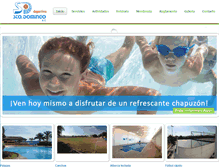 Tablet Screenshot of deportivosantodomingo.com